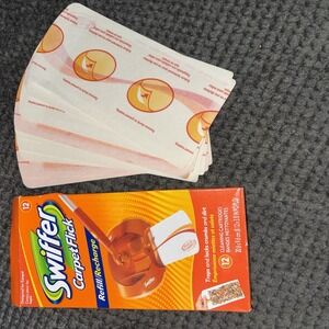 Swiffer Carpet Flick Refills Box Of 9 Open Box Discontinued‎